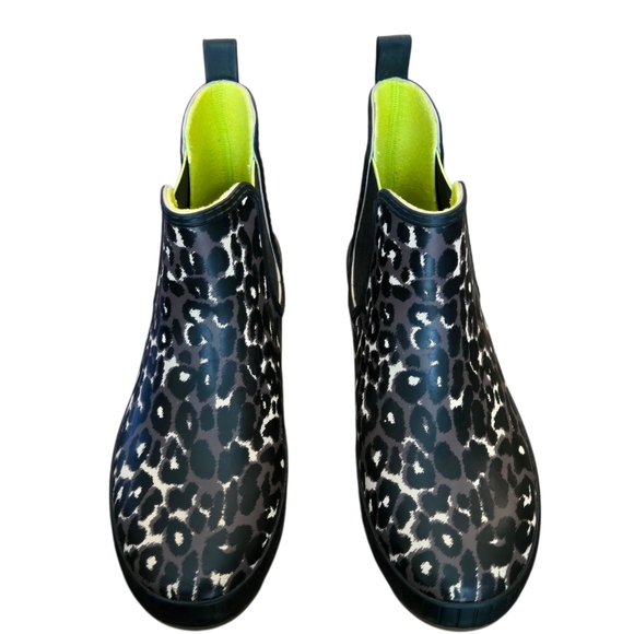 Sperry Women's Size 10 Torrent Rubber Leaopard Chelsea Rain Boots  STS89005 - Picture 3 of 8